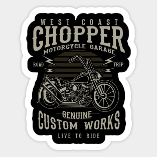 Chopper Sticker